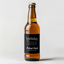 Dictionary Birthday Beer Label