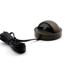 Die-Cast Brass Deck Light Outdoor with Clear Glass and GU5.3 Socket
