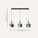 Dilim Indoor Linear Chandelier