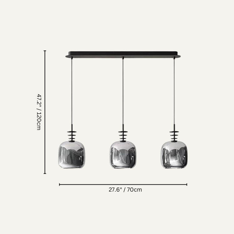 Dilim Indoor Linear Chandelier