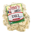 Cheese 6 Piece Sampler | Garlic Pepper, Dill, Havarti Bell, Tomato Basil, Garden Herb, Garlic Parsley | Jisa's Farmstead Cheese
