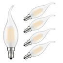 Dimmable led candle light warm white e14 bulb dining room chandelier