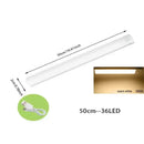 Dimmable led motion sensor magnetic white strip light kitchen