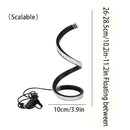 Dimmable Table Lamp LED – Spiral Night Light for Bedroom