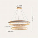 Dingir Round Chandelier
