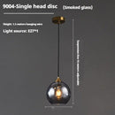 Dining Room Chandelier Bedroom Bedside Glass Chandelier