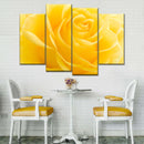 Yellow Rose Petals Wall Art