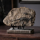 Dinosaur fossil resin craft sculpture office desk decor