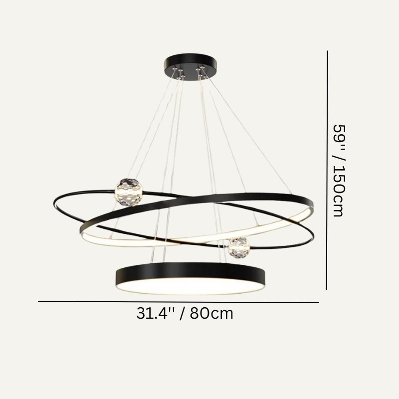Dipana Round Chandeliers