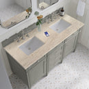James Martin Brittany 60" Double Bathroom Vanity, Urban Gray