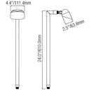 Directional Path Landscape Lighting Compatible with G4 Bi-Pin Lamp Type