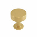 Lew's Square Bar Cabinet Knobs and Handles in Brushed Brass