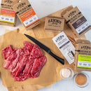 Black Pepper Jerky Making Kit | Pack of 6 | 12 oz | Nebraska Star Beef