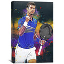 Djokovic Celebration Canvas