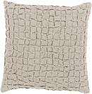 Schelle Medium Gray Pillow Cover