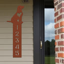 Dog Lover Address Sign