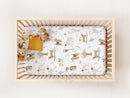 Baby Woodland crib sheet - Minky / Jersey Crib Sheet
