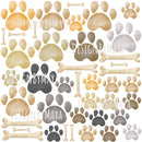 Dogs and Paws wall decals - Fabric Nursery Wall Art Decals
