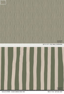 Dolce Stripe Wallpaper, olive green and tan