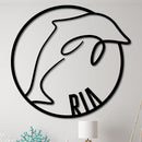 Dolphin Name Sign