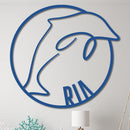Dolphin Name Sign