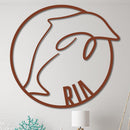 Dolphin Name Sign
