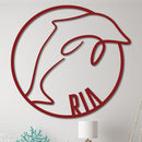 Dolphin Name Sign