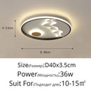Dome Lamp In Round Bedroom