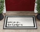 Don't Judge Welcome Mat