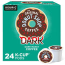 The Original Donut Shop DARK K-Cups, Dark Roast – 24 Count