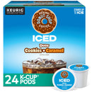 The Original Donut Shop Iced Cookies + Caramel K-Cups, Medium Roast – 24 Count
