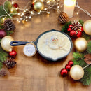 Doodlations Unique Candle | Melting Snowman Skillet