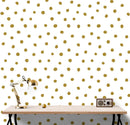 Circle Polka Dots Pattern Peel and Stick Wallpaper | Removable Wall Mural