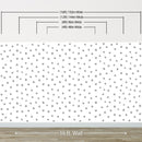 Circle Polka Dots Pattern Peel and Stick Wallpaper | Removable Wall Mural