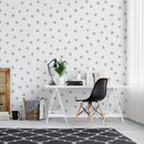 Circle Polka Dots Pattern Peel and Stick Wallpaper | Removable Wall Mural