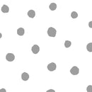 Circle Polka Dots Pattern Peel and Stick Wallpaper | Removable Wall Mural