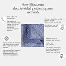 Assisi - Double Sided Silk Pocket Square - Lavender