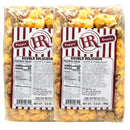 Double Delicious Caramel & Cheese Popcorn Mix | Multiple Sizes | Pack of 2 | HR Poppin' Snacks