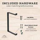 Double Shelf Bracket for Two Tier Rack