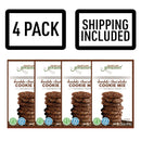 Gluten Free Double Chocolate Cookie Mix | Pack of 4 | 16 oz | Shipping Included | Heartland Gourmet | 1530