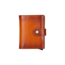 Douglas Genuine Leather Pop-Up Wallet with AirTag Slot - RFID Blocking Cardholder