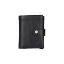 Douglas Genuine Leather Pop-Up Wallet with AirTag Slot - RFID Blocking Cardholder