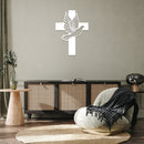 Dove Cross - Metal Wall Art