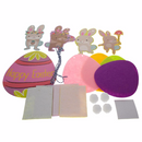 Paper, Felt & Foam Egg and Bunny Banner DIY Craft Kit