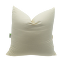 Throw Pillow Insert Organic Cotton and Kapok  - All Pillow Form Sizes - Premium Plant Based
