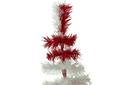 Dr. Seuss Red & White Tinsel Christmas Tree