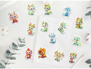 Fantasy Dragon Sticker Pack – 60 Waterproof Mythical Designs
