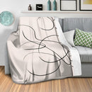 Drawn Lines Blanket