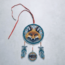 Dream Catcher - Fox SR-302 Plastic Canvas Counted Cross Stitch Kit