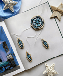 Dreamcatcher - Blue CSW201 Diamond Painting on Plywood Kit